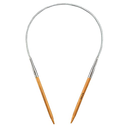 Mdoker MDOKER-60 Bamboo Circular Knitting Needle Size 7 24 Inch Circular Knitting Needles cover