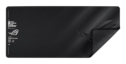 Image of ASUS ROG Sheath II XXL Gaming Mouse Pad - 35.4 inch x 15.7 inch, Advanced Cooling Fabric, 1.5X Smoother Textile-Weave Surface, Flat-Stitched Durable Edges, Non-Slip Base - Black