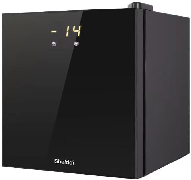 Amazon.co.jp: Shelddi 冷凍庫 小型 家庭用 32L 温度表示 省エネ ミニ 