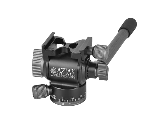 Aziak Vantage Pan Head Tripod Head for Glassing & Recording