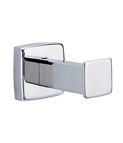 Bobrick 677 304 Stainless Steel Surface Mounted Towel Pin, Bright Finish, 2" Length x 2" Width x 3-3/8" Projection