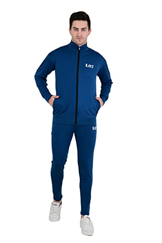 Image of Men's Winter Zipper Sports Four Way Nylon Lycra Track Suit Set, Men's Volleyball Track Suit, Men's Team Handball Tracksuit, Men Tennis Track Suit