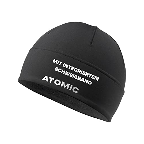 ATOMIC ALPS TECH Beanie - Schwarz - Skimütze für Langlauf & Tourengehen -...