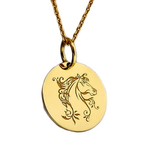 Colgante de caballo de plata para lucir en tus rutas hípicas y eventos de moda