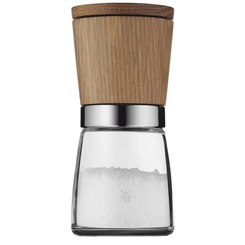 WMF Ceramill Nature Salz und Pfeffer Mühle, unbefüllt, für Salz, Pfeffer, Chilli, Salzmühle, Pfeffermühle Holz, Keramikmahlwerk – Ansicht 3