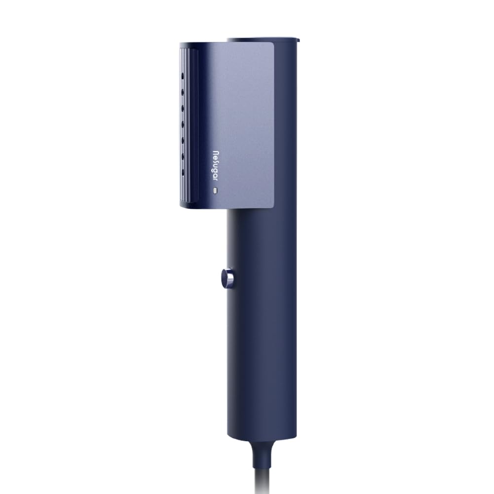 Vaporizador portátil Nesugar G3 para ropa, vaporizador de viaje, vaporizador de ropa de mano de moda, 0 a 75 libras, calentamiento ligero de 15 segundos, miniplancha de vapor ligera para viajes y hogar, azul marino