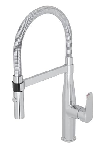 Misturador Monocomando Cozinha Com Flexível Level Gourmet Cromado Deca