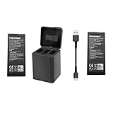 2PCS 1100mAh 3.8V Batería Lipo con 1PCS 3in1 Cargador Caja Tello Batería para dji Tello RC Quadcopter Drone Batería Batería de Vuelo Inteligente Accesorios UAV