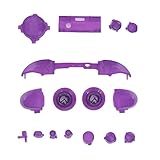 Mod-Kits mit Vollständigen Tasten, Trigger-Modul-Set für Controller der Serie X S, ABS-Material, Personalisieren Sie Ihr Gamepad für Gamer (PURPLE)