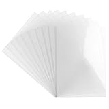 Stabile Folie zum Basteln Ideen mit Herz Windradfolie  Transparent-Folie  Mobile-Folie  transparent  0,2 mm  10 Stück (Din A4)