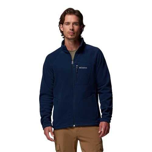 Columbia Mens Fast Trek Ii Full Zip Fleece Jacket, Blue, Large EU