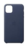 Apple Custodia in Pelle (per iPhone 11 Pro Max) - Blu Notte