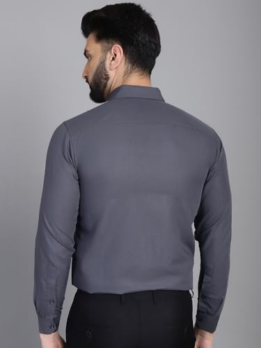 Image of Indian Needle Men's Solid Regular Fit Shirt
