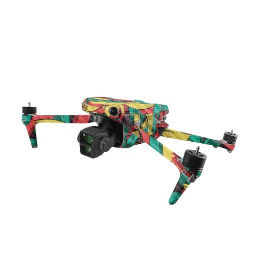 Image of MightySkins Skin Compatible with DJI Air 3 - Puppy Fall | Protective, Durable, and Unique Vinyl Decal wrap Cover | Easy to Apply, Remove, and Change Styles