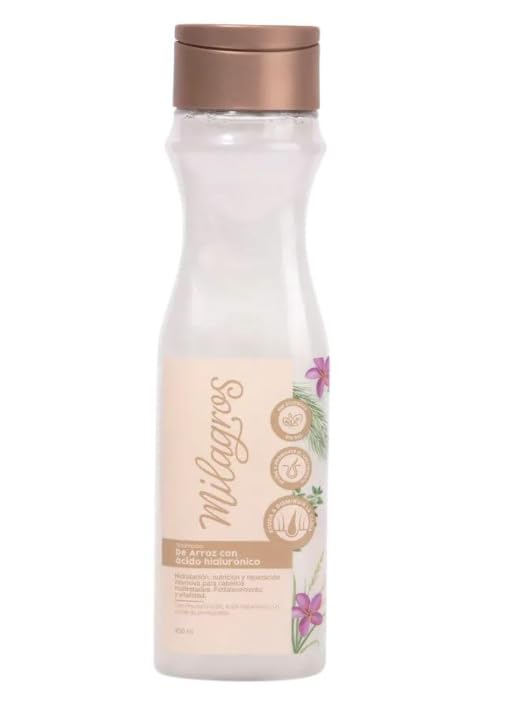 SHAMPOO ARROZ AMINOÁCIDOS Y ACIDO HIALURÓNICO 450 ML