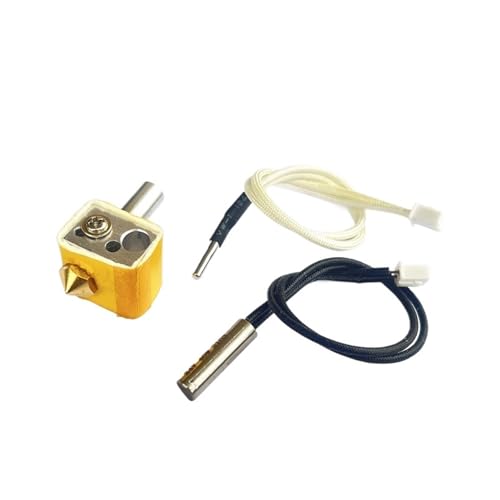  1 pz for Wa-nhao Duplicatore Serie 9 Parte D9 PLUS MK2 kit hotend + cartuccia riscaldatore + set termistore for stampante 3D D9 300/400/500 FDM(Option 2)