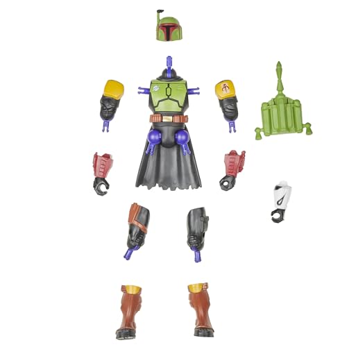 Star Wars MixMashers, Figurine Personnalisable Boba Fett à mélanger et Combiner avec Accessoires