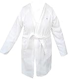 Bademantel Kimono mit Kapuze Bademantel KIMONO mit Kapuze TOMMY HILFIGER TG S M L XL XXL 100% Frottee reiner Baumwolle Damen M - 46/48 Bianco