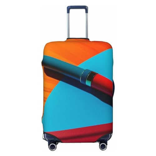 Copertura elastica per valigie con stampa a penna su carta lavabile con cerniera nascosta adatta per 45-81 cm