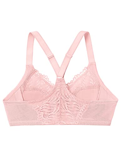 Image of Glamorise Women's Front-Close T-Back Wonderwire Underwire #1246