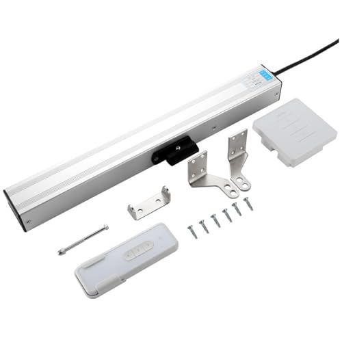 Abridor de ventanas eléctrico para invernadero, motor de cadena de 24V y ventilación de techo