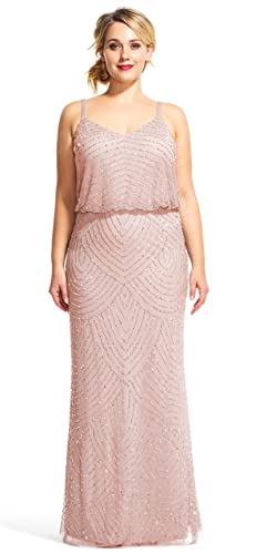 Image of Adrianna Papell Women's Long Blouson Dress