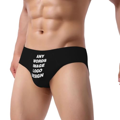 Custom Men's Underwear Briefs with Photo Personalized Novelty Face Photo Underwear for Men3
