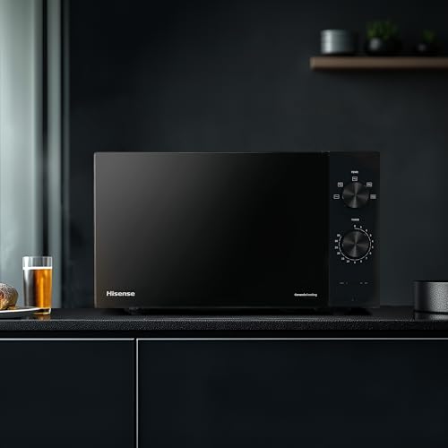 Miniatura 14 de Hisense H20mobp1, Microondas, Capacidad De 20 L, 700 W De Potencia, Temporizador 30 Min, Modo Descongelar, Tirador, Estándar, Color Negro