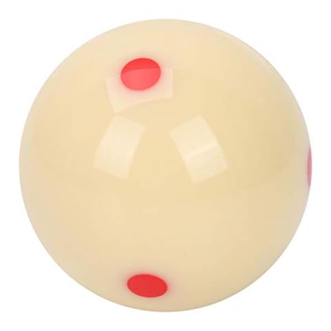 Pwshymi White Cue Ball Pool Ball Billiard Training Ball Pool Table Cue Ball for Training Billiard Cover
