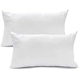 NANWEI Almohadas 2 Pack, Almohada Queen Confort y Suavidad, Hipoalergénica y Lavable, 48 x 74 cm (Queen)