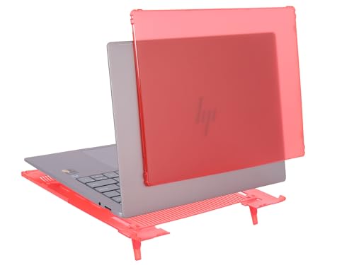 mCover Funda rígida solo compatible con laptop HP OmniBook X 14-FExxxx Series Windows AI PC de 14 pulgadas de 14 pulgadas (no es compatible con ningún otro modelo HP), color aguamarina