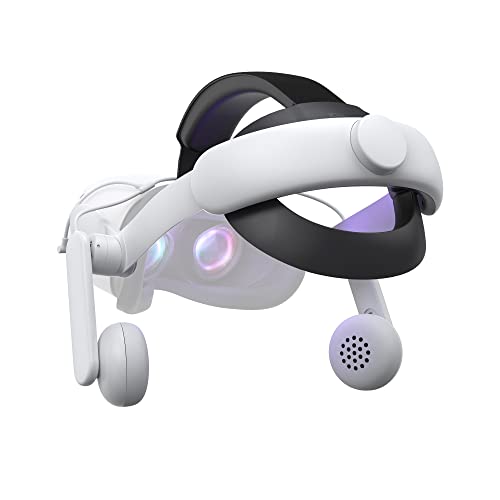 Kiwi Design Headphone Head Strap Compatible With Quest 2 Accessories, Comfort On-Ear Audio Elite Strap Replacement For Enhanced Sound Effects And Increased Immersion In Vr (Head Strap Included) #TOP7