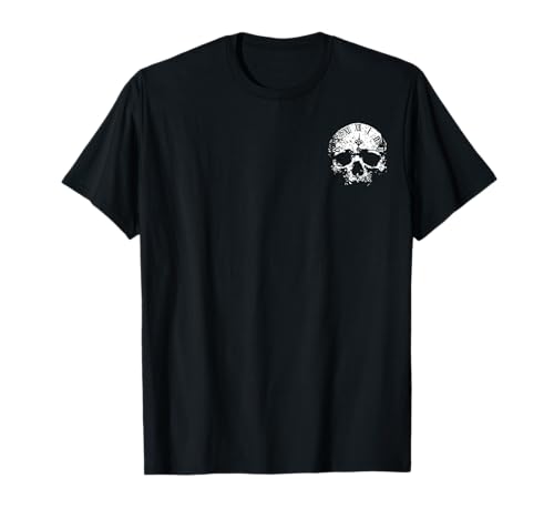 (ON Back) Skull Die with Memories Not Dreams T-Shirt