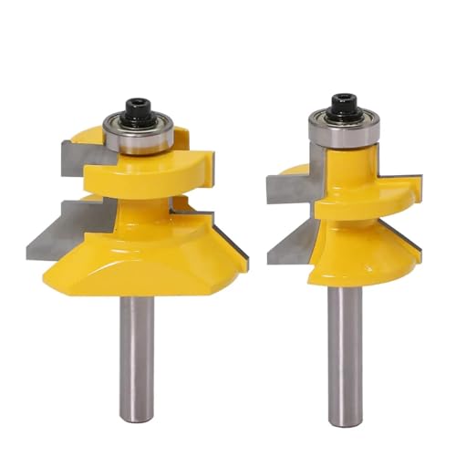 Fraise à rainurer en V bois 8mm pour stopper les écarts de joints