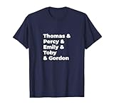 Burt's Shirts:'Thomas train names shirt''Thomas trains shirt T-Shirt