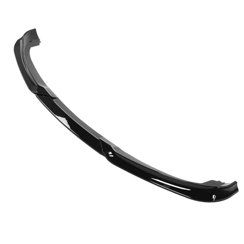 Kit divisor de labios de parachoques delantero negro brillante PP Genesis Coupe 2010-2012 4