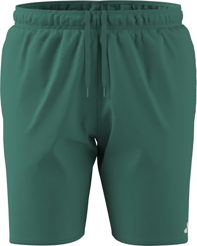 adidas Traje de baño sólido de 3 Barras de 8 Pulgadas para Hombre