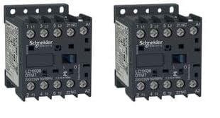 Contacteur tripolaire TeSys LC1K Schneider 6A 230V bobine AC3 440V
