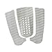 Colaxi 3Pcs Surfboard Traction Pads Boat Floor Mat Multipurpose DIY Stomp Pad EVA Deck Grip Foot Tail Pad for Skimboard, White