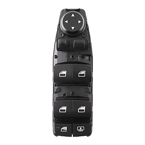 Interrupteur lève-vitre pour BMW F10 F11 F07 Série 5 et 6 bouton commande rétroviseur