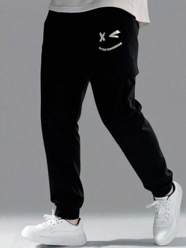 Image of Boys' Premium Cargo Jogger Pants | Soft Pilot Fabric | Stylish Printed Joggers with Side Pocket | Elastic Waist & Cuff(KBC-01)