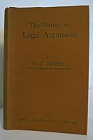 The Nature of Legal Argument B0000CJSK6 Book Cover