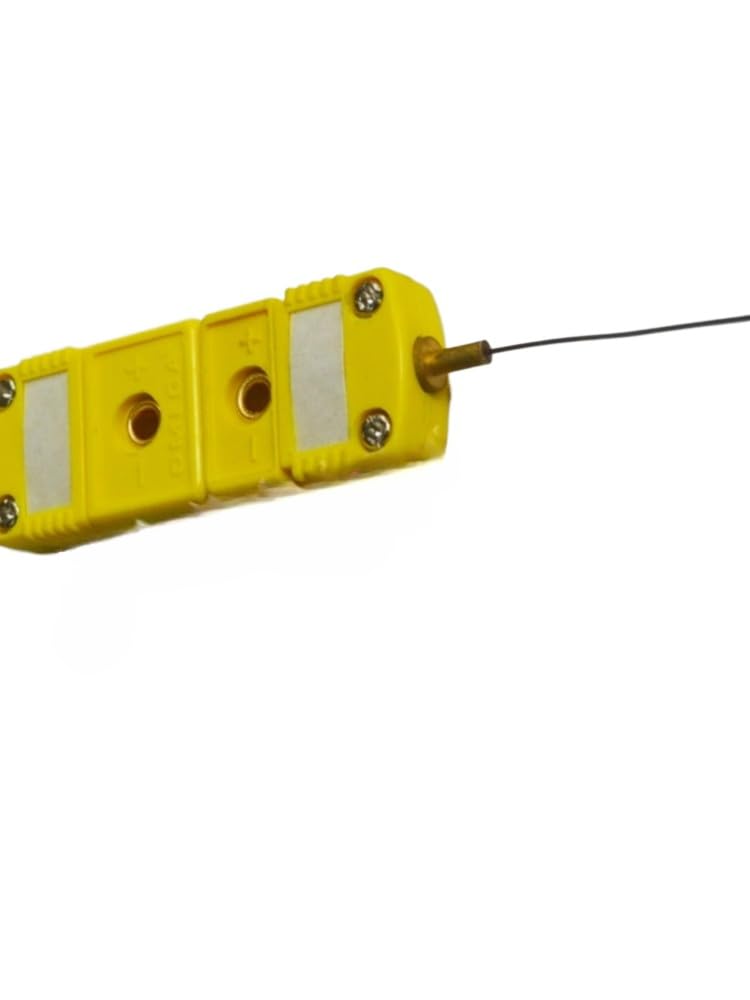 1 sonda de temperatura tipo K con termopar - 0,5 mm de diámetro, 150 mm de longitud, cable de 2 m for una medición precisa de la temperatura.