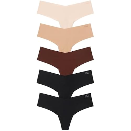 Victoria's Secret PINK Women's No Show Thong Underwear