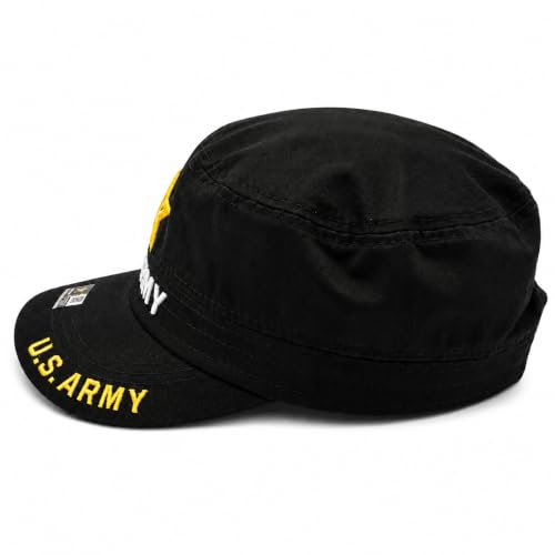 Image of US Army Veteran Hat for Men - Officially Licensed Military Baseball Cap, Gift for Veterans