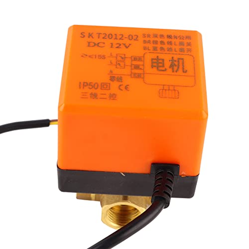Válvula de bola motorizada para control automático de aire acondicionado de 3 cables 5