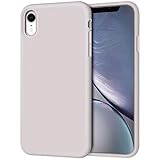 iPhone XR Case, Anuck Soft Silicone Gel Rubber Bumper Phone Case with Anti-Scratch Microfiber Lining Hard Shell Shockproof Full-Body Protective Case Cover for Apple iPhone XR 6.1