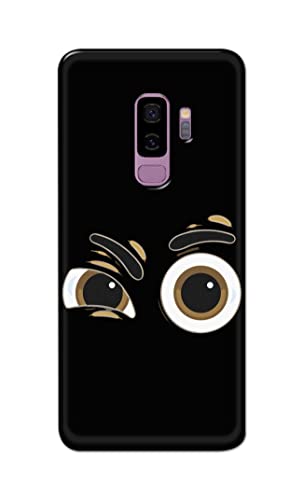 Image of PRINTFIDAA Funky Expression of Cartoon Eyes Printed Designer Hard Back Case Cover for Samsung Galaxy S9 Plus, G965F, G965F /DS, G965U, G965W, G9650 -(SF) MVN1004
