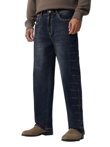 Jean stretch bleu foncé : fini l'inconfort avec ce denim léger boutonné