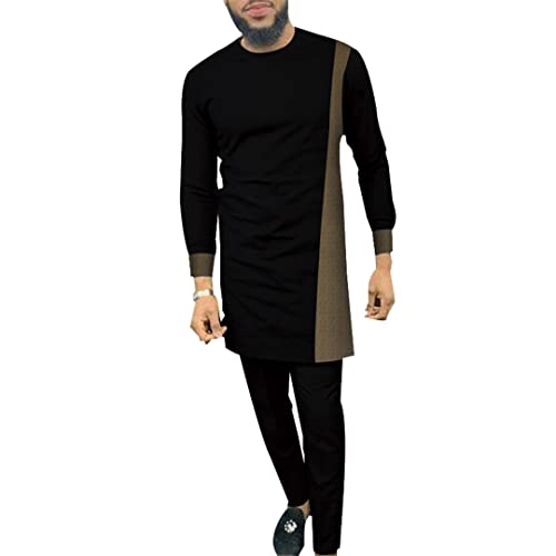 Ensemble en Bazin Riche de qualité premium au design africain traditionnel